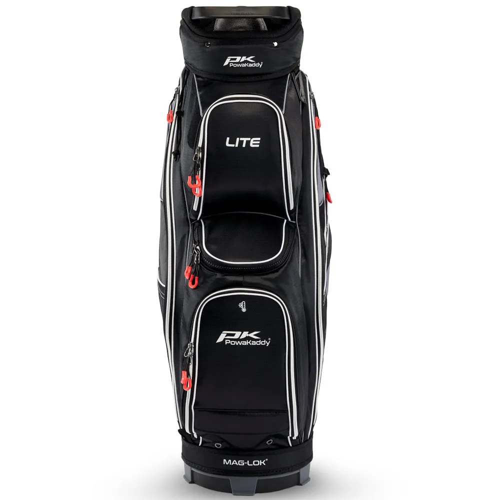 PowaKaddy LITE Cart Bag -  Black/Grey, Golf gear for tall men