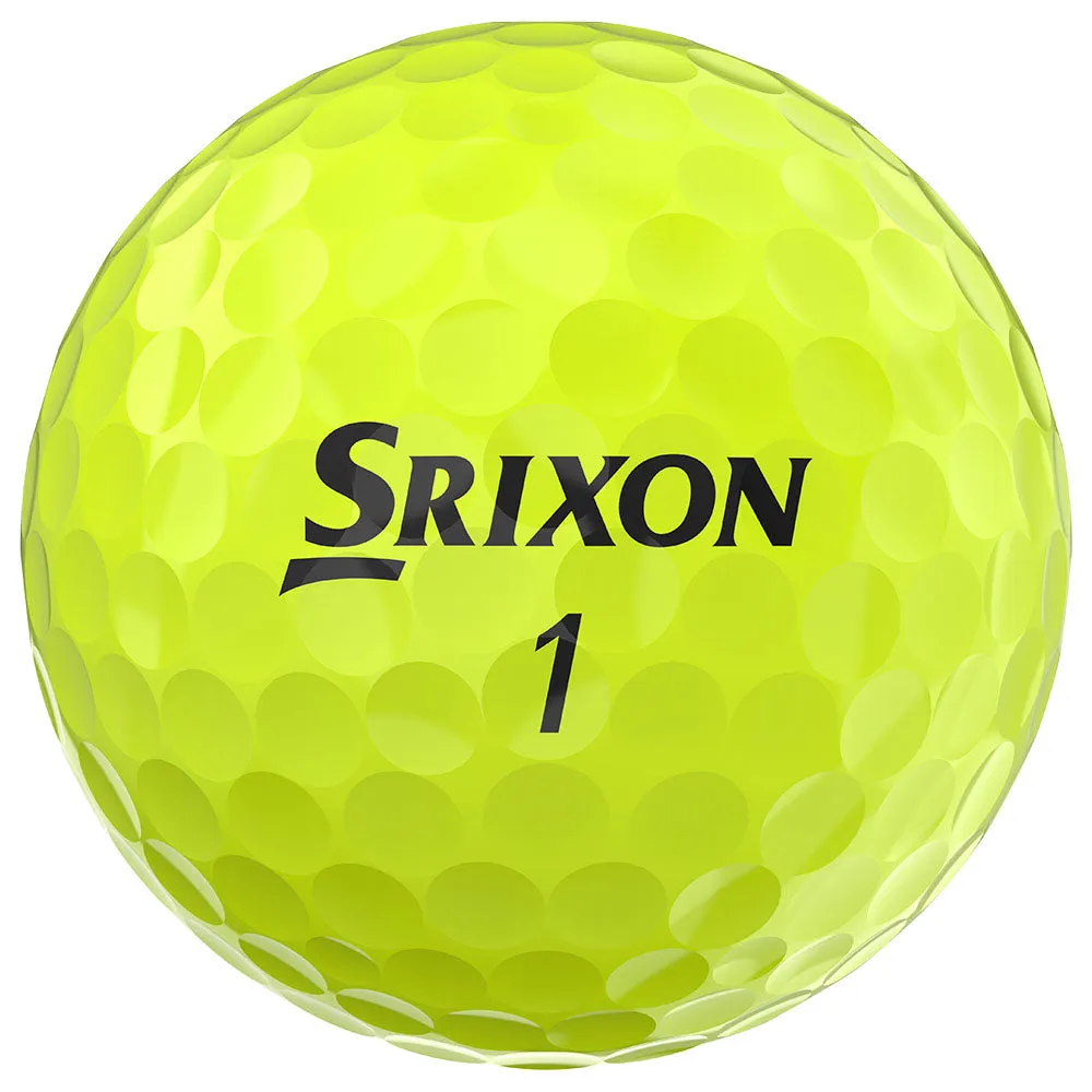 Srixon Soft Feel Golf Balls - Yellow - 12 Pack, Best golf gifts 2024, Recycled golf accessories, Lightweight golf shoes