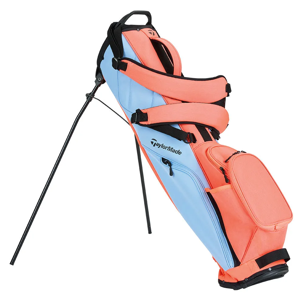 TaylorMade Flextech Carry Stand Bag - Light Blue/Coral, Soft feel golf balls, Custom golf clubs