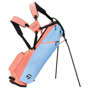 Power Up Your Day TaylorMade Flextech Carry Stand Bag - Light Blue/Coral Best-Selling, Cadet size golf gloves