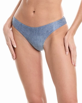 PQ Swim Basic Ruched Full Bikini Bottom