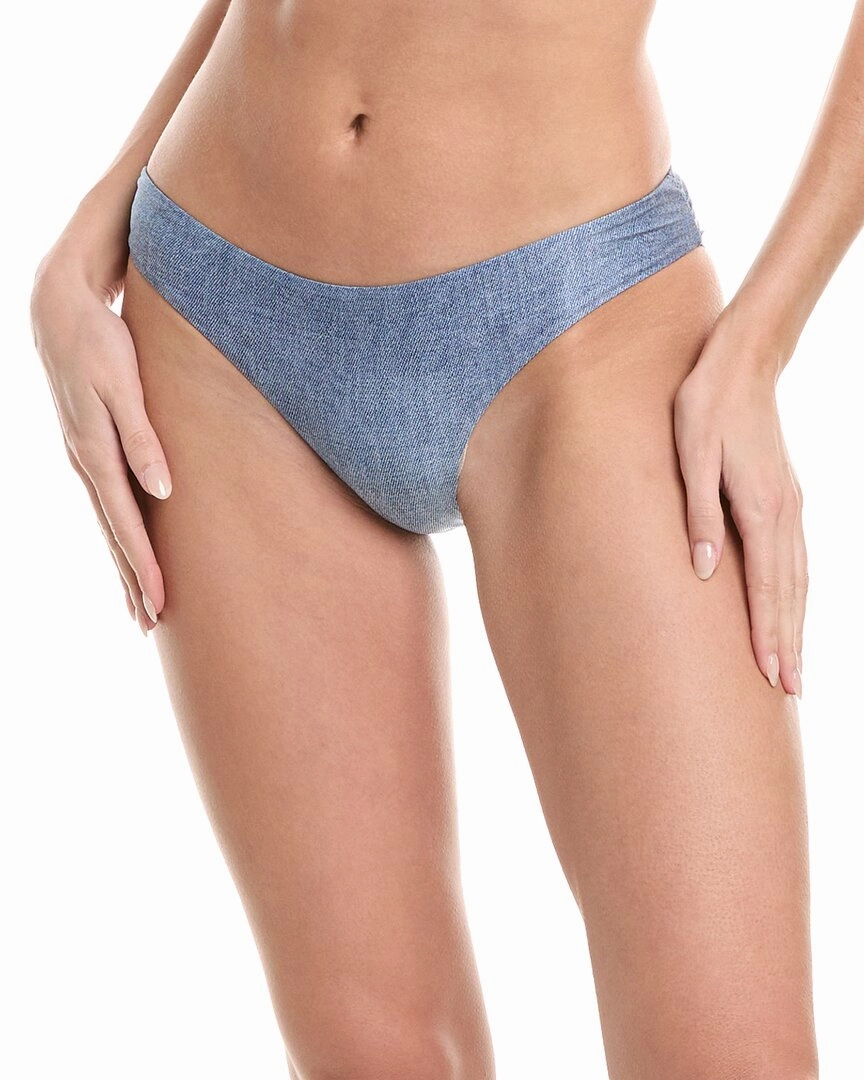 PQ Swim Basic Ruched Full Bikini Bottom
