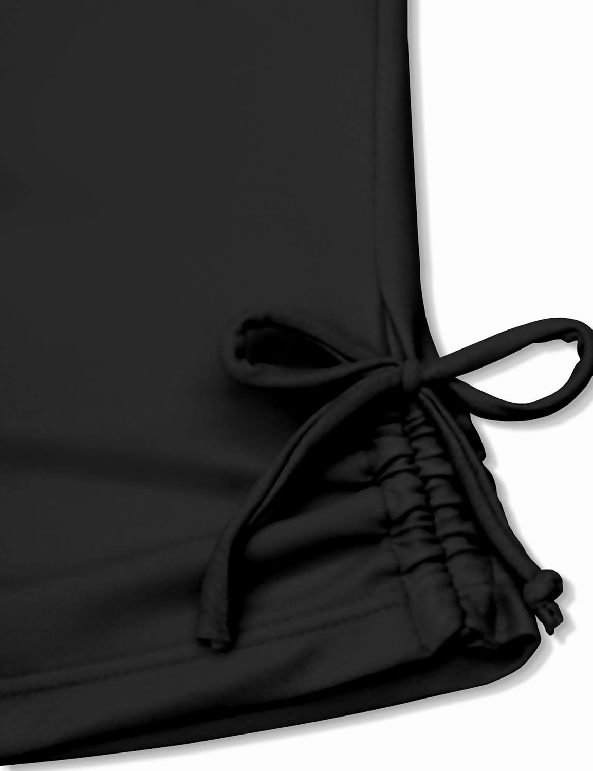 Qaoerde Girls Swimsuit Two Piece Girls Tankini Swimsuit Drawstring Printed Bathing Suit Ruched Swimwear Set 9-16 Years