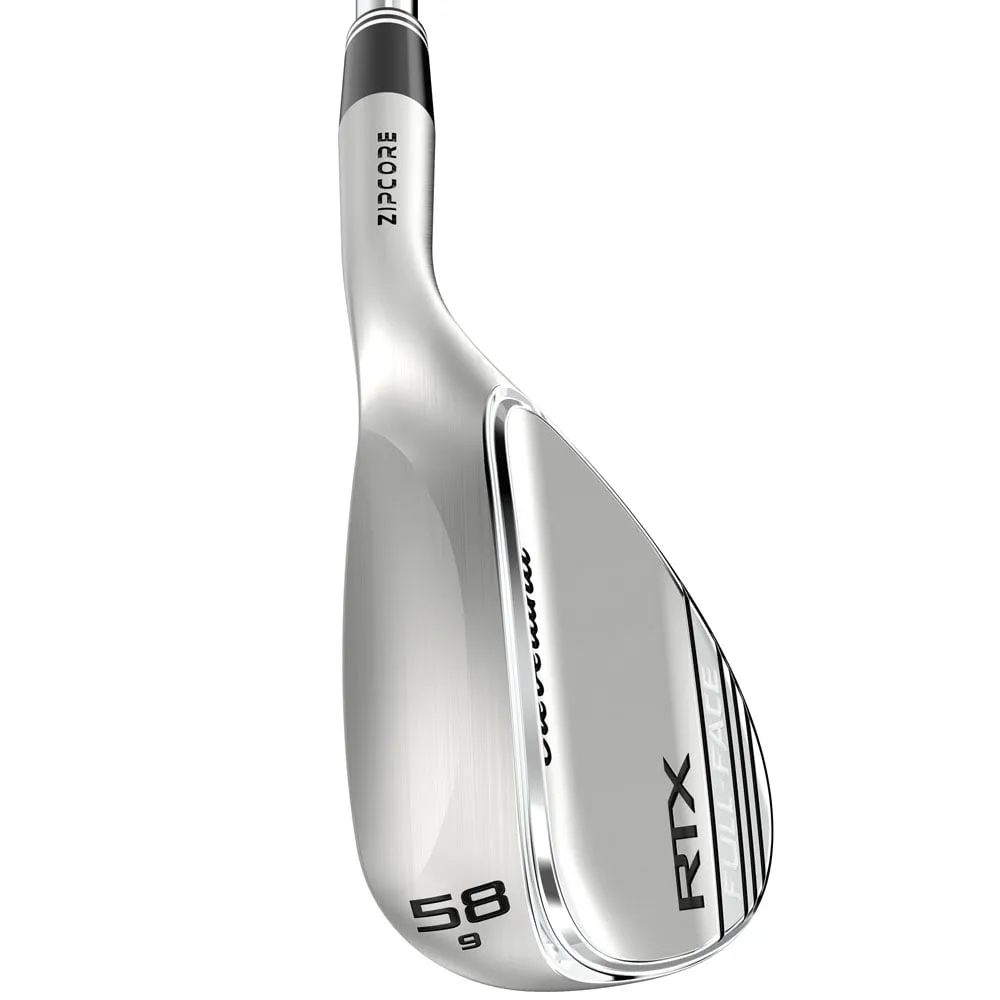 Cleveland RTX ZipCore Full-Face Wedge - Tour Satin - Steel, Golf tournament gifts, Golf club cleaning brush
