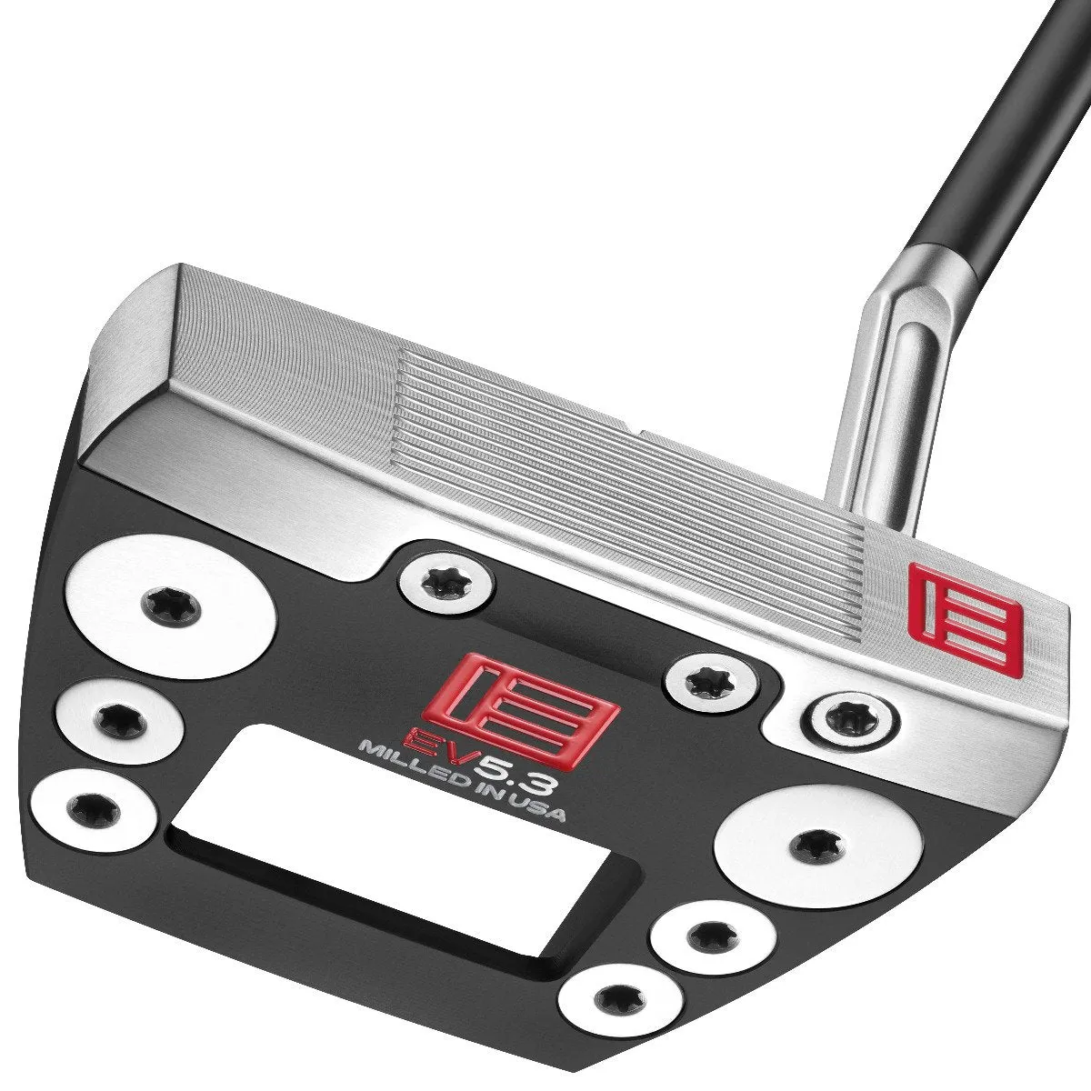 Evnroll EV5.3 Duo Short Slant Players Mallet Putter - 340g, Junior golf clubs set, Luxury golf accessories