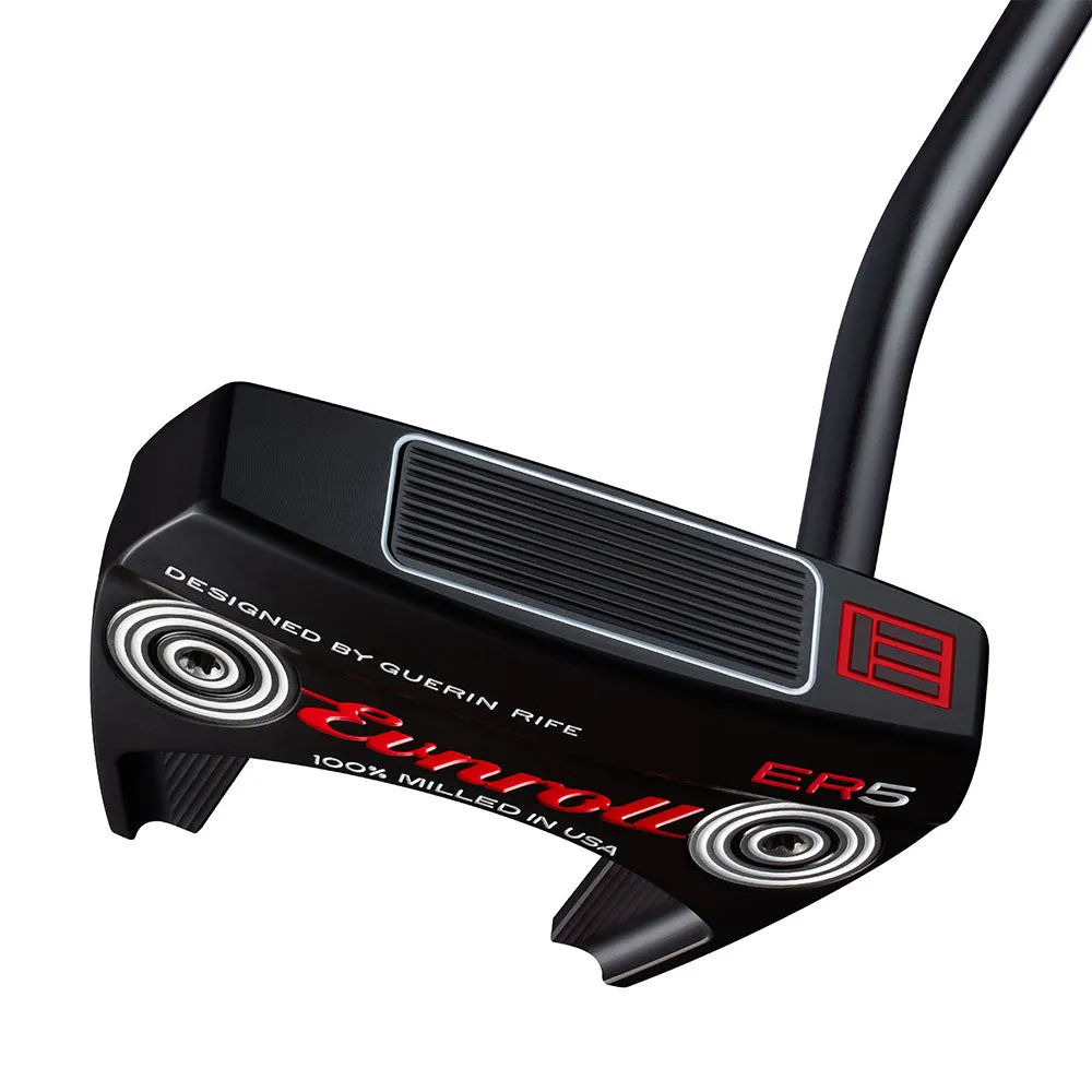 Evnroll Neo Classic 5 Black Hatchback Mallet Putter - 355g, Golf gloves for men