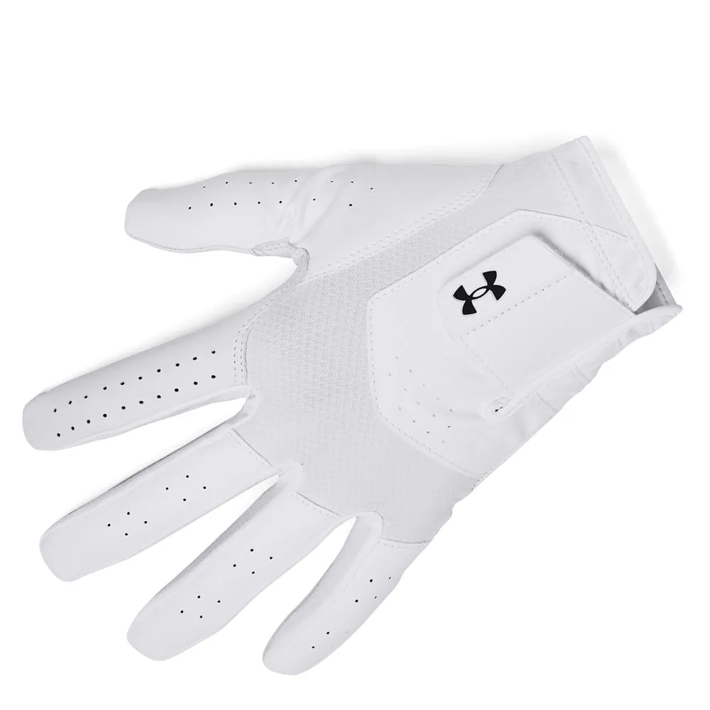 Under Armour Iso-Chill Leather Golf Glove - White/Black - 3-Pack, Golf practice balls, Golf ball finder glasses, Golf ball beer cooler