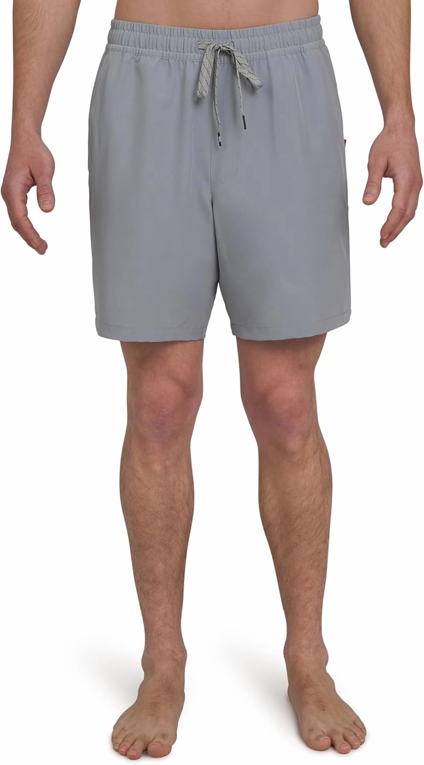 Quiksilver Men's Regular Fit Stretch Waist Water Friendly Active Hybrid Shorts (S-XXL)