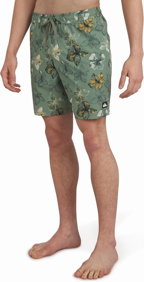 Quiksilver Men's Swimwear Regular Fit Stretchable Comfort Liner Swim Trunks (S-XXL)