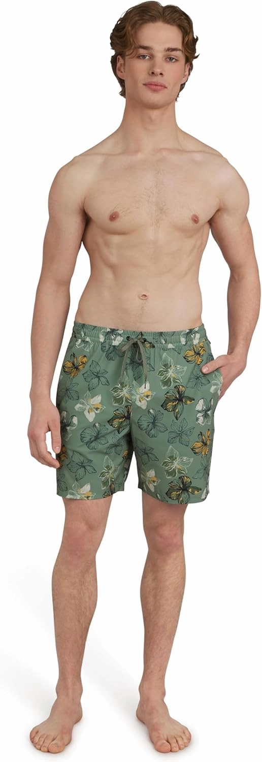 Quiksilver Men's Swimwear Regular Fit Stretchable Comfort Liner Swim Trunks (S-XXL)