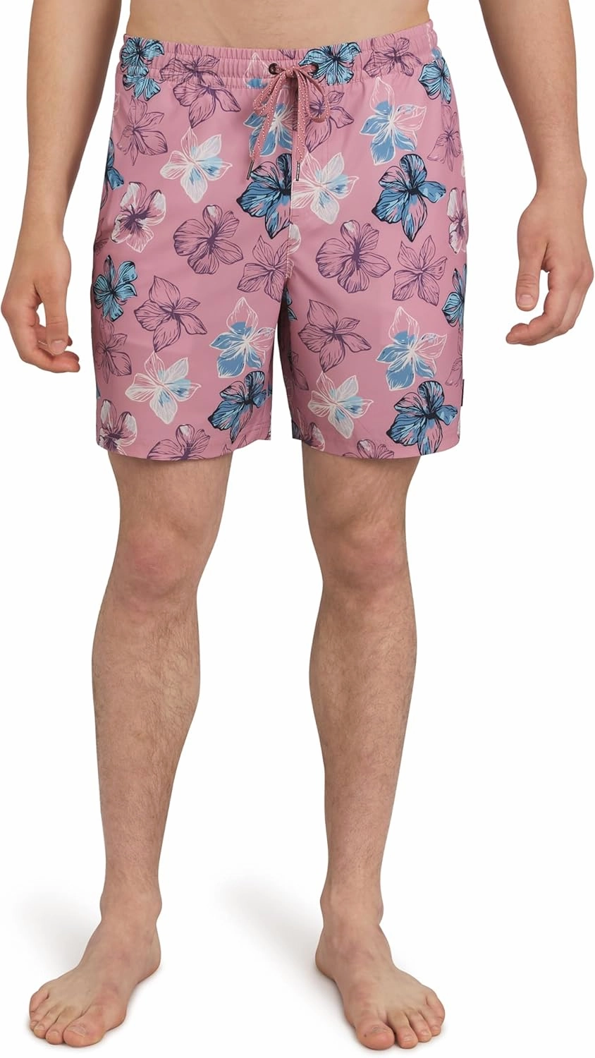 Quiksilver Men's Swimwear Regular Fit Stretchable Comfort Liner Swim Trunks (S-XXL)