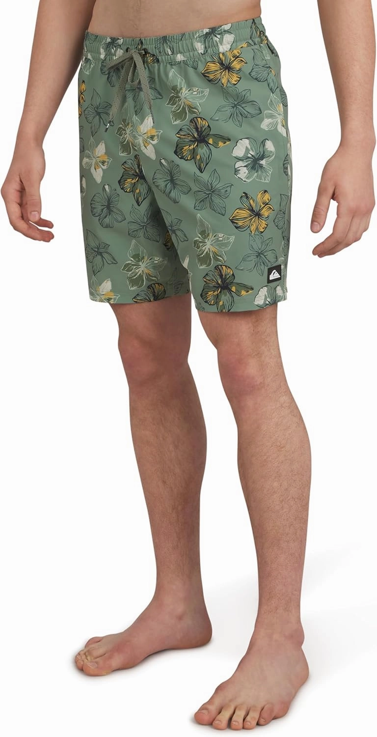Quiksilver Men's Swimwear Regular Fit Stretchable Comfort Liner Swim Trunks (S-XXL)