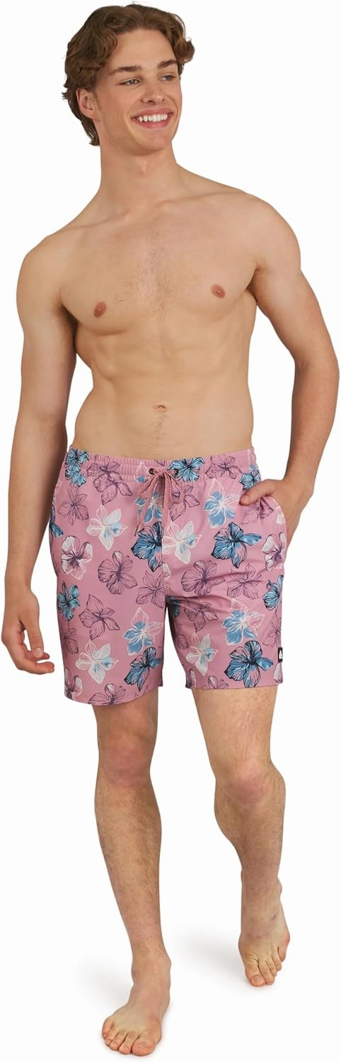 Quiksilver Men's Swimwear Regular Fit Stretchable Comfort Liner Swim Trunks (S-XXL)
