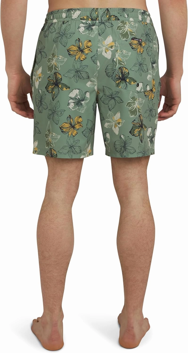 Quiksilver Men's Swimwear Regular Fit Stretchable Comfort Liner Swim Trunks (S-XXL)
