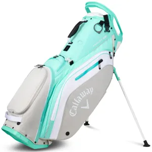 Ready to Ship Callaway Fairway 14 Stand Bag - Aqua/White/Silver Heather Everyday Must-Have, Nike Air Zoom golf shoes, Steel shaft golf irons