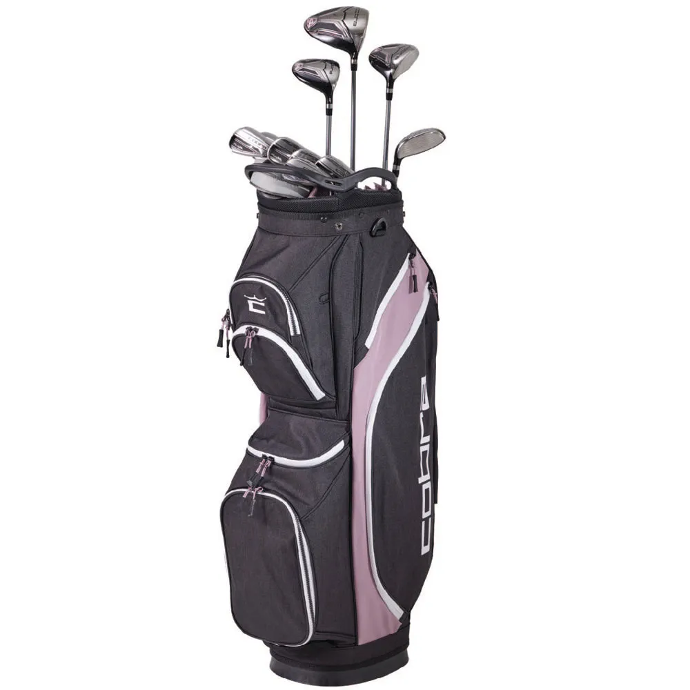 Ready to Ship Cobra Fly XL 2 11-Piece Cart Bag Package Set - Ladies/Youth Just Unboxed, Golf rain gloves, Rain golf gloves