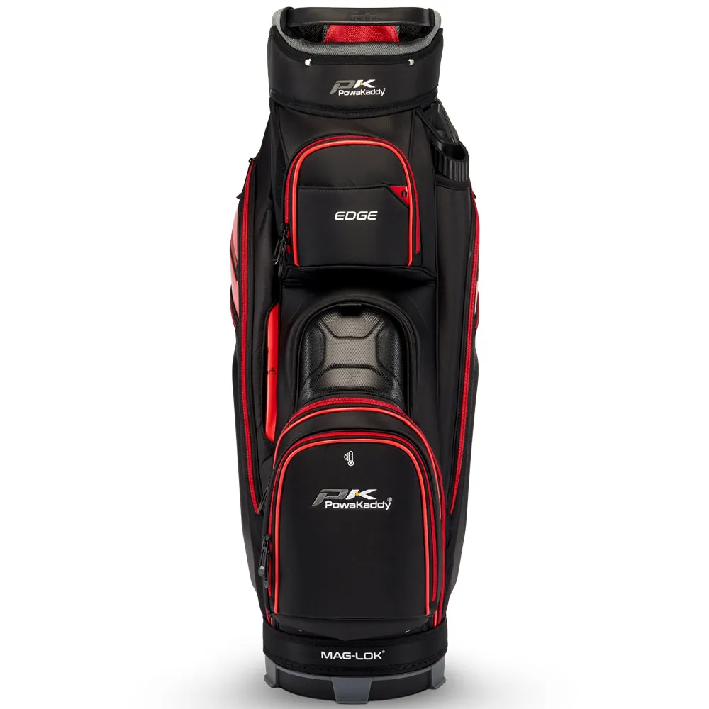 PowaKaddy EDGE Cart Bag -  Black/Red, Smart golf balls, Golf rule book 2024, Compression golf socks