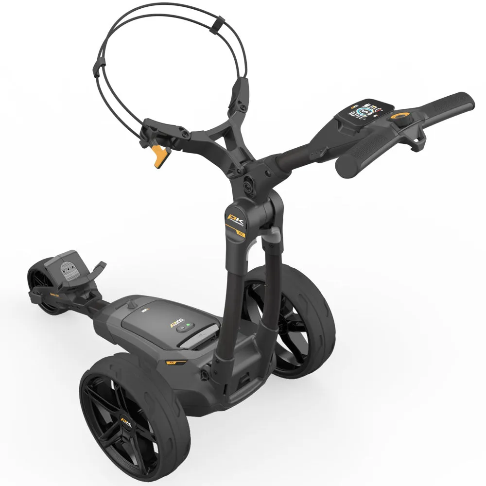 PowaKaddy FX5 Electric Trolley - Black - 2025, XXL golf gloves, Golf club cleaner