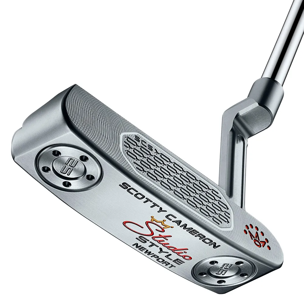 Scotty Cameron Studio Style Putter - Newport, Golf club grips, Golf wedges 52 degree, Spikeless golf shoes