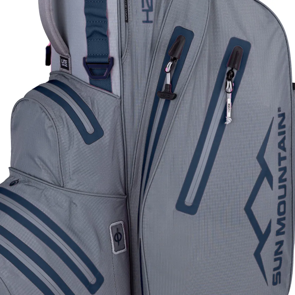 Sun Mountain H2NO Lite Waterproof Cart Bag - Nickel/Cadet, How to choose golf irons for beginners