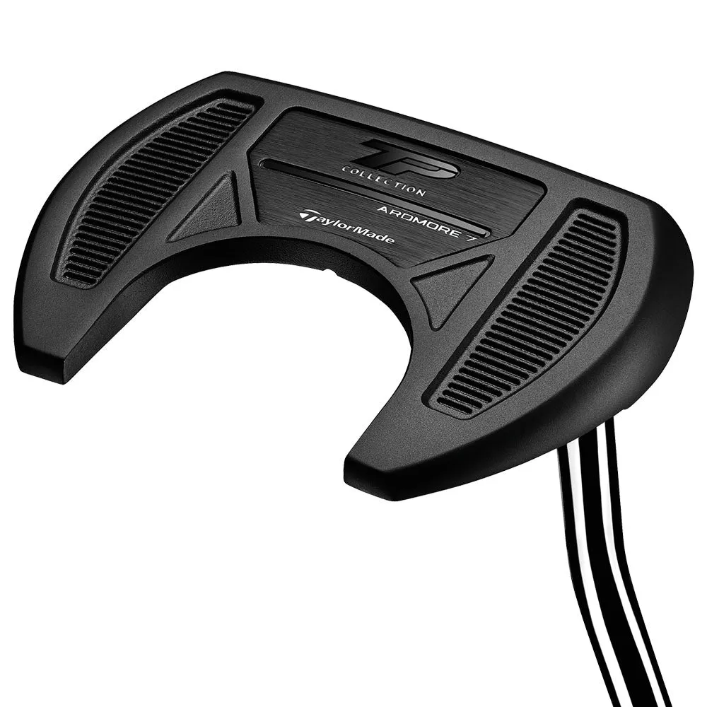 TaylorMade TP Black Putter - Ardmore #7, Golf belt with ball marker, Cadet size golf gloves