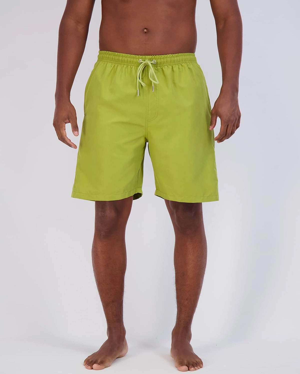 Real Essentials 3 Pack: Men's 7" Quick-Dry Swim Trunk with with Mesh Lining (Available in Big & Tall)