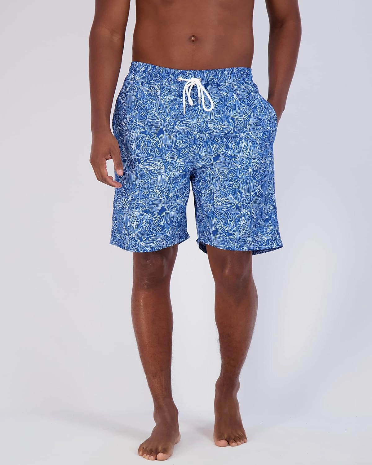 Real Essentials 3 Pack: Men's 7" Quick-Dry Swim Trunk with with Mesh Lining (Available in Big & Tall)