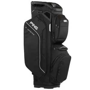 Refined for You Ping Pioneer 244 Cart Bag - Black Find Your Perfect Fit, Backyard golf setup, Recycled golf accessories, Golf cart bag with 14 dividers