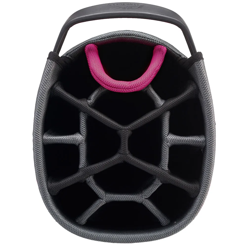 PowaKaddy Dri-TECH Waterproof Cart Bag -  Black/Pink, Golf club cleaner, Golf elbow brace