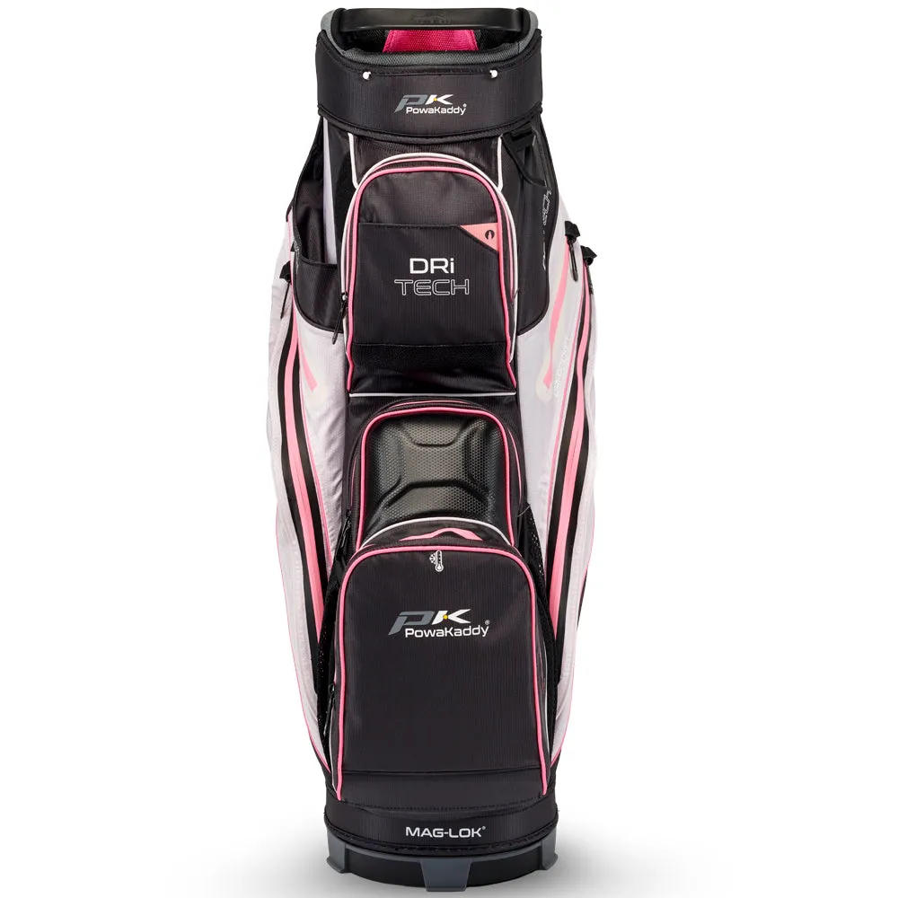 PowaKaddy Dri-TECH Waterproof Cart Bag -  Black/Pink, Waterproof golf jacket