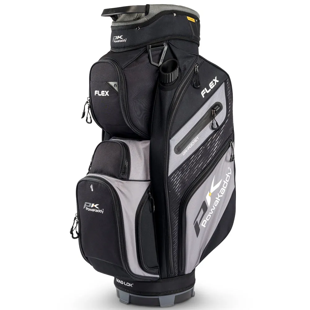 Refined for You PowaKaddy FLEX Cart Bag -  Grey/Black Hot Deal, Golf gear for tall men