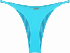 RELLECIGA Women's Adjustable High Cut Thong Bikini Bottom