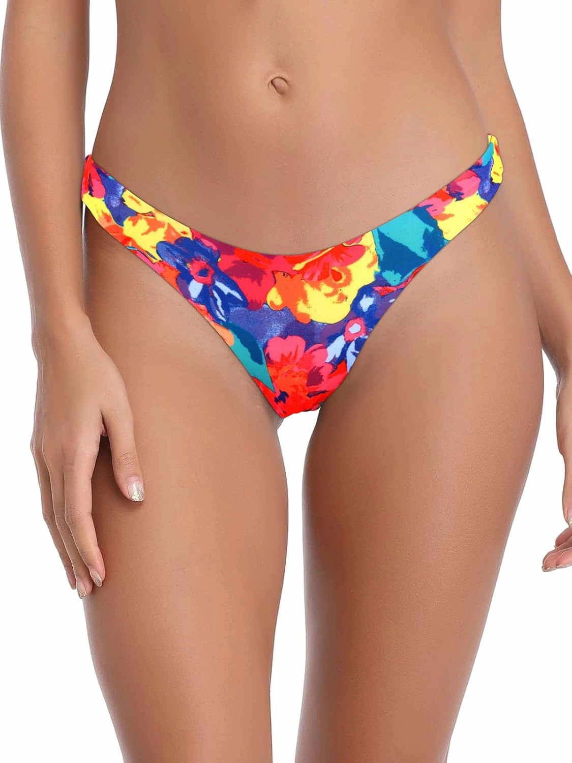 RELLECIGA Women's Cheeky Bikini Bottom