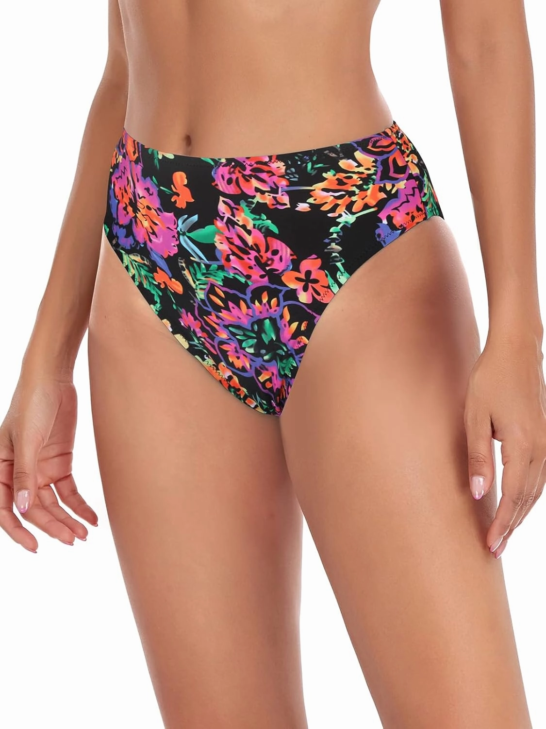 RELLECIGA Women's High Cut Bikini Bottom