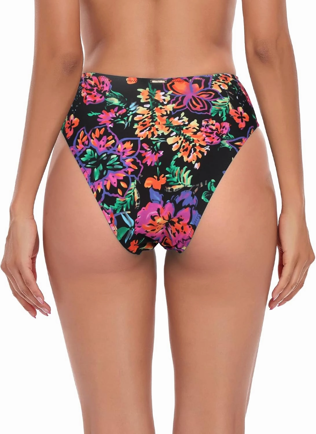 RELLECIGA Women's High Cut Bikini Bottom