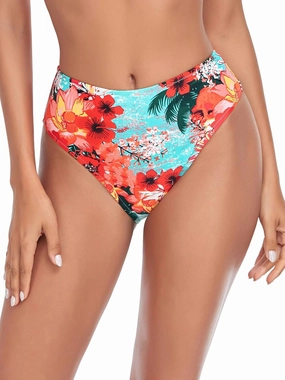 RELLECIGA Women's High Cut Bikini Bottom