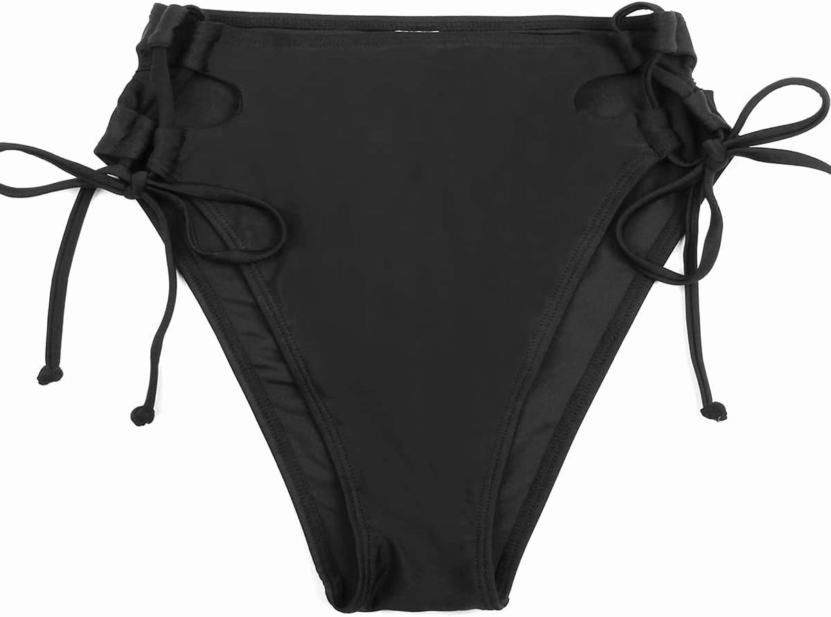 RELLECIGA Women's High Cut Bikini Bottom