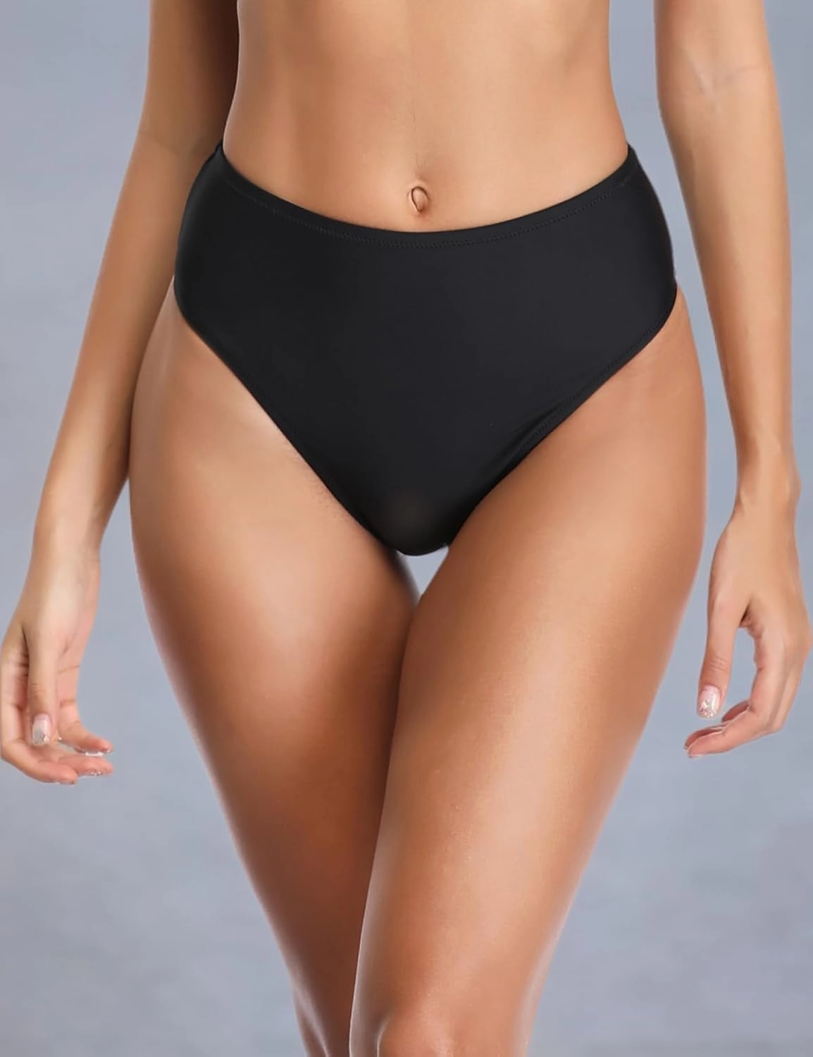 RELLECIGA Women's High Cut Bikini Bottom