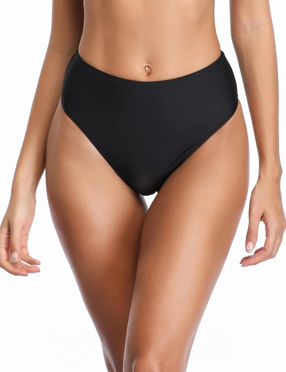 RELLECIGA Women's High Cut Bikini Bottom