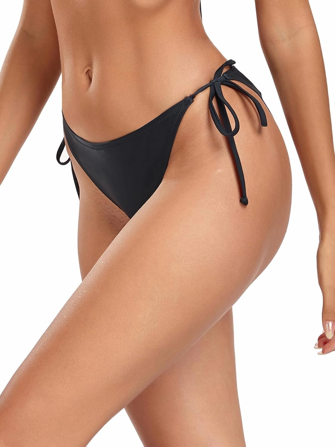 RELLECIGA Women's Side Tie Bikini Bottom