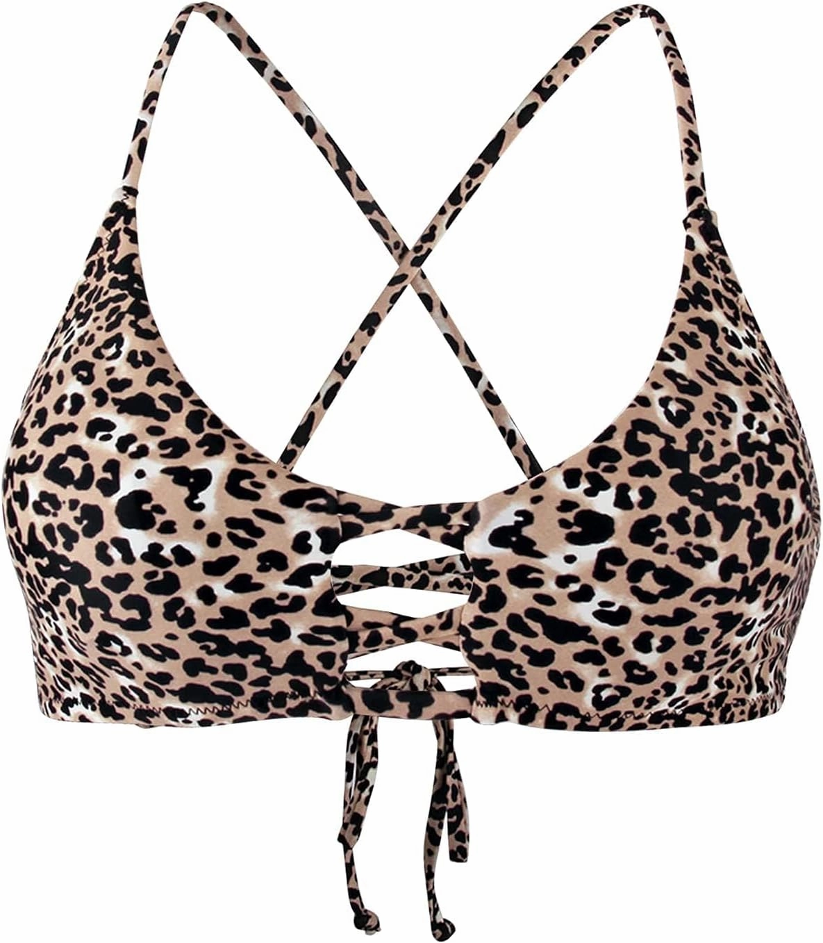 RELLECIGA Women's Strappy Bikini Top