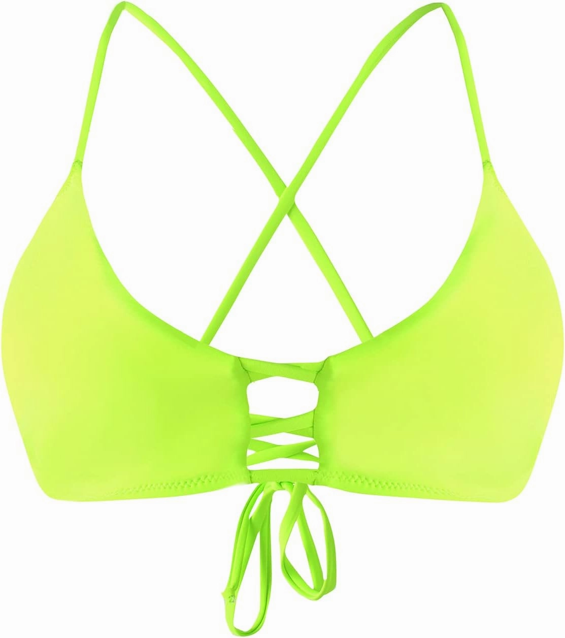 RELLECIGA Women's Strappy Bikini Top