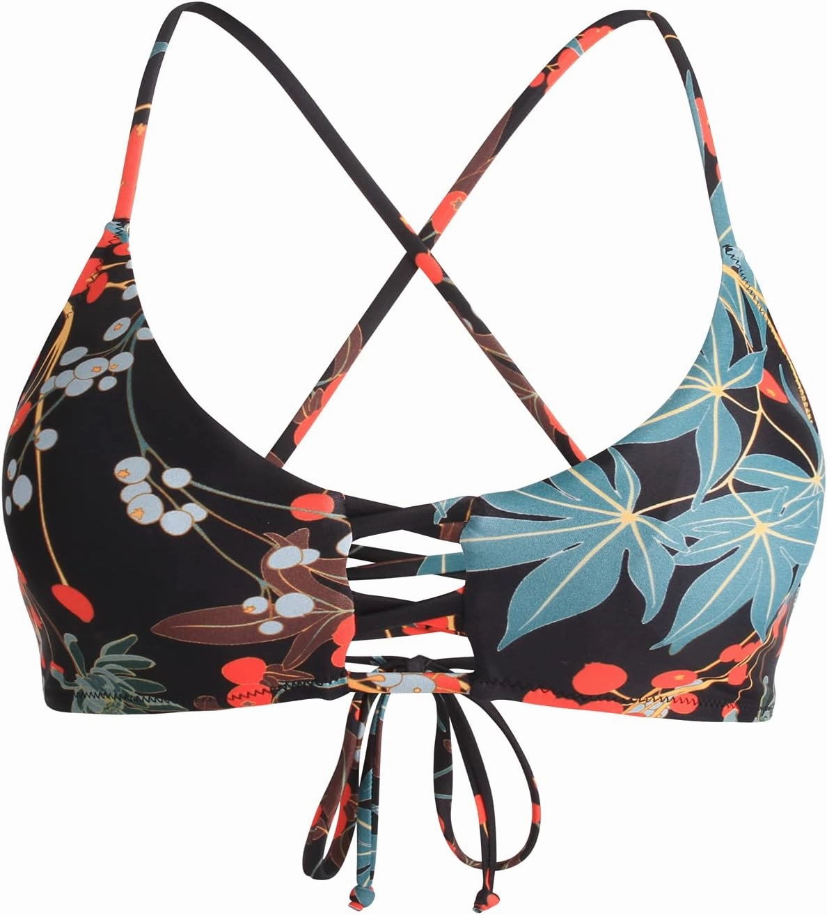 RELLECIGA Women's Strappy Bikini Top