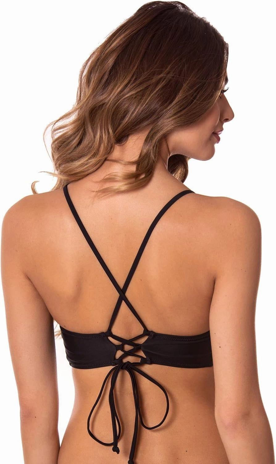 RELLECIGA Women's Strappy Bikini Top