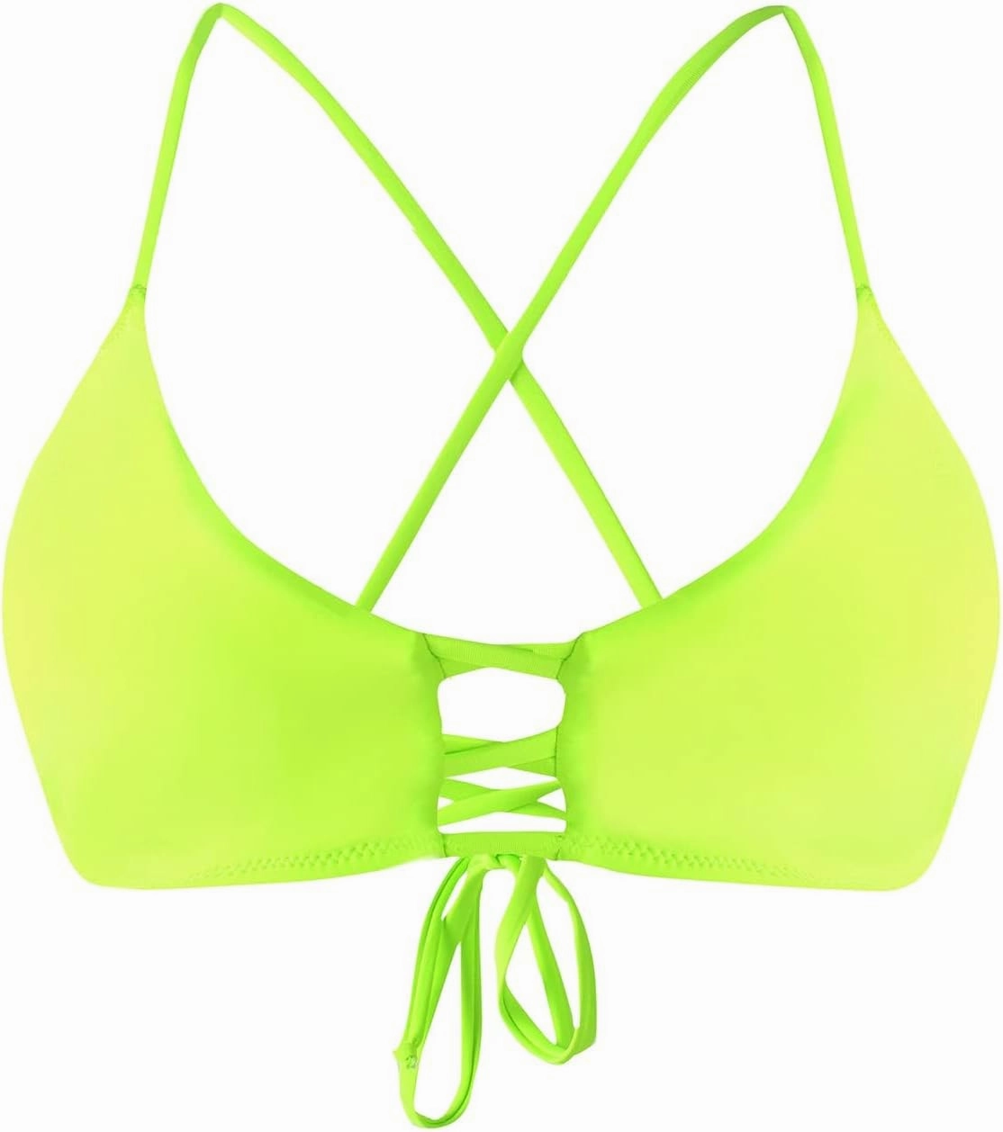 RELLECIGA Women's Strappy Bikini Top