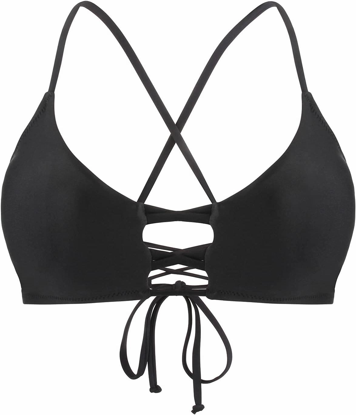 RELLECIGA Women's Strappy Bikini Top