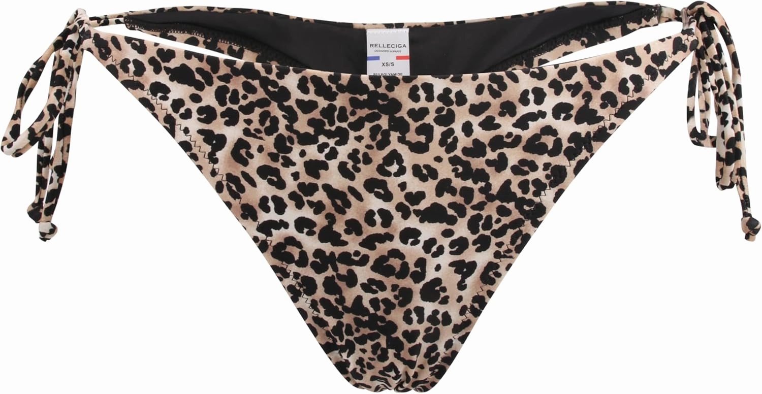 RELLECIGA Women's Thong Bikini Bottom