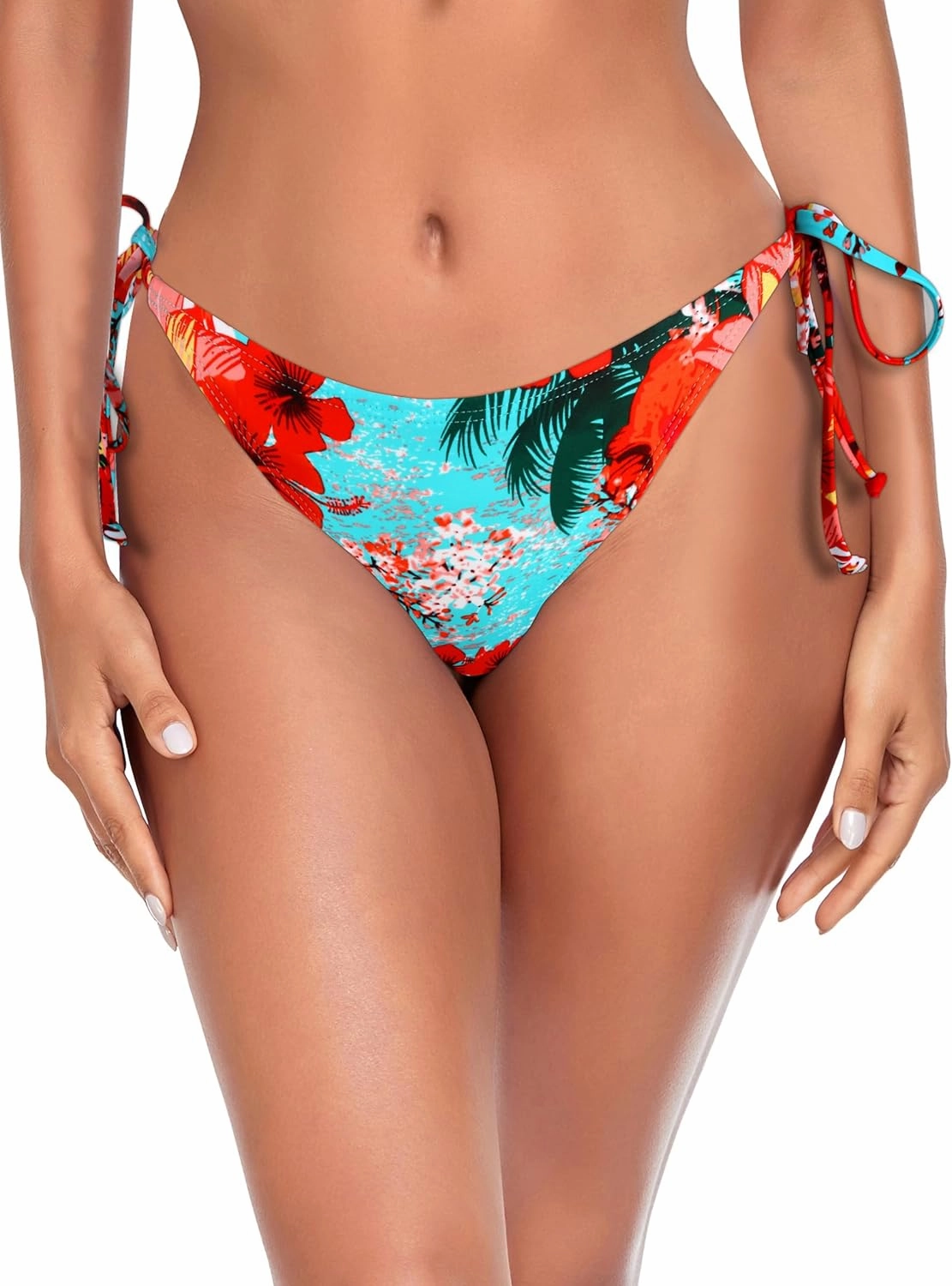 RELLECIGA Women's Thong Bikini Bottom