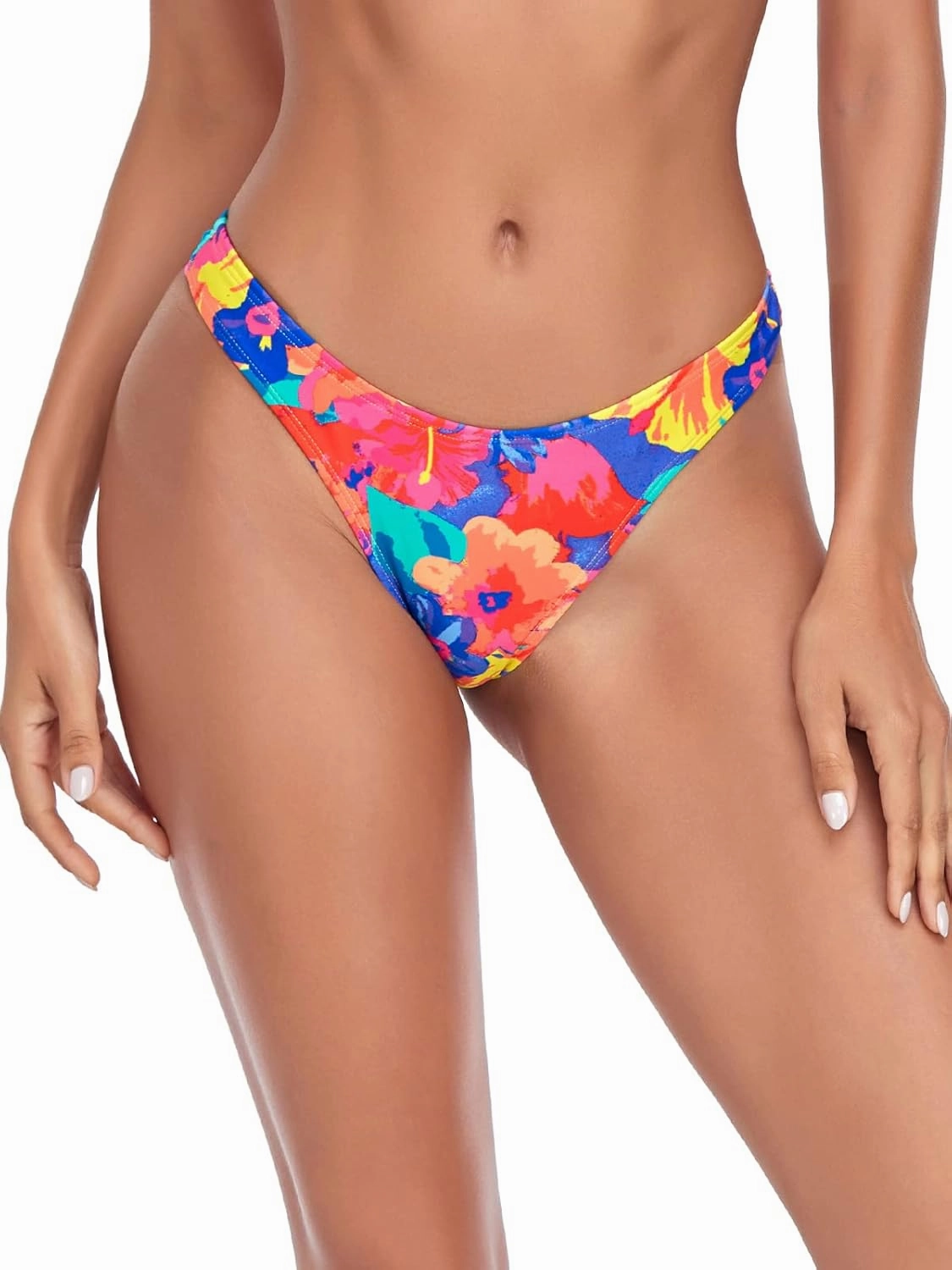 RELLECIGA Women's Thong Bikini Bottom