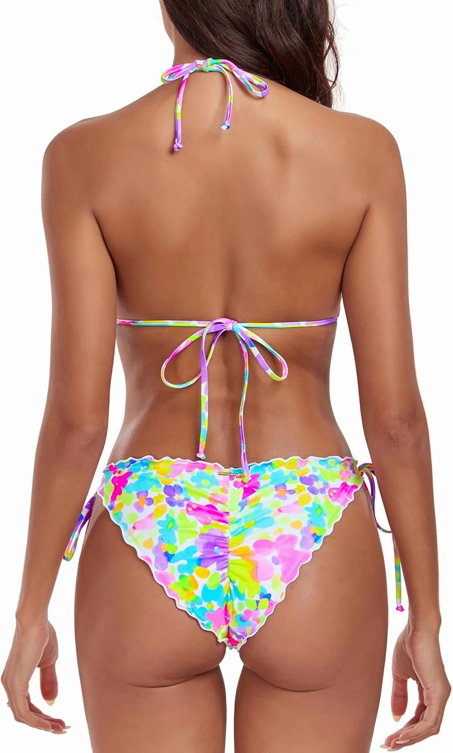 RELLECIGA Women's Wavy Bikini Set